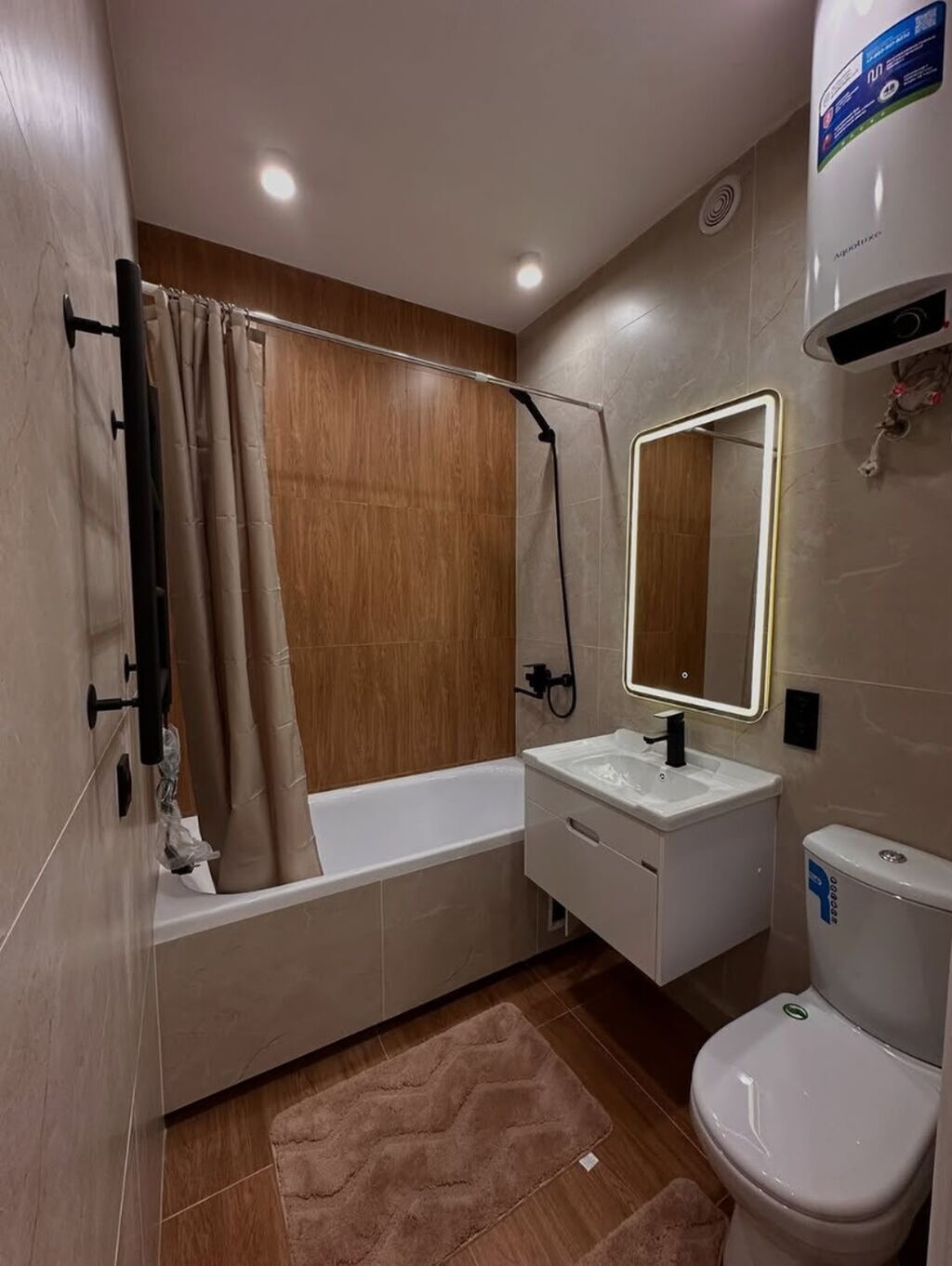 2 комнаты, 45 м², Технопарк 106 серия улучшенная, 8 этаж, Дизайнерский ремонт: фото 2