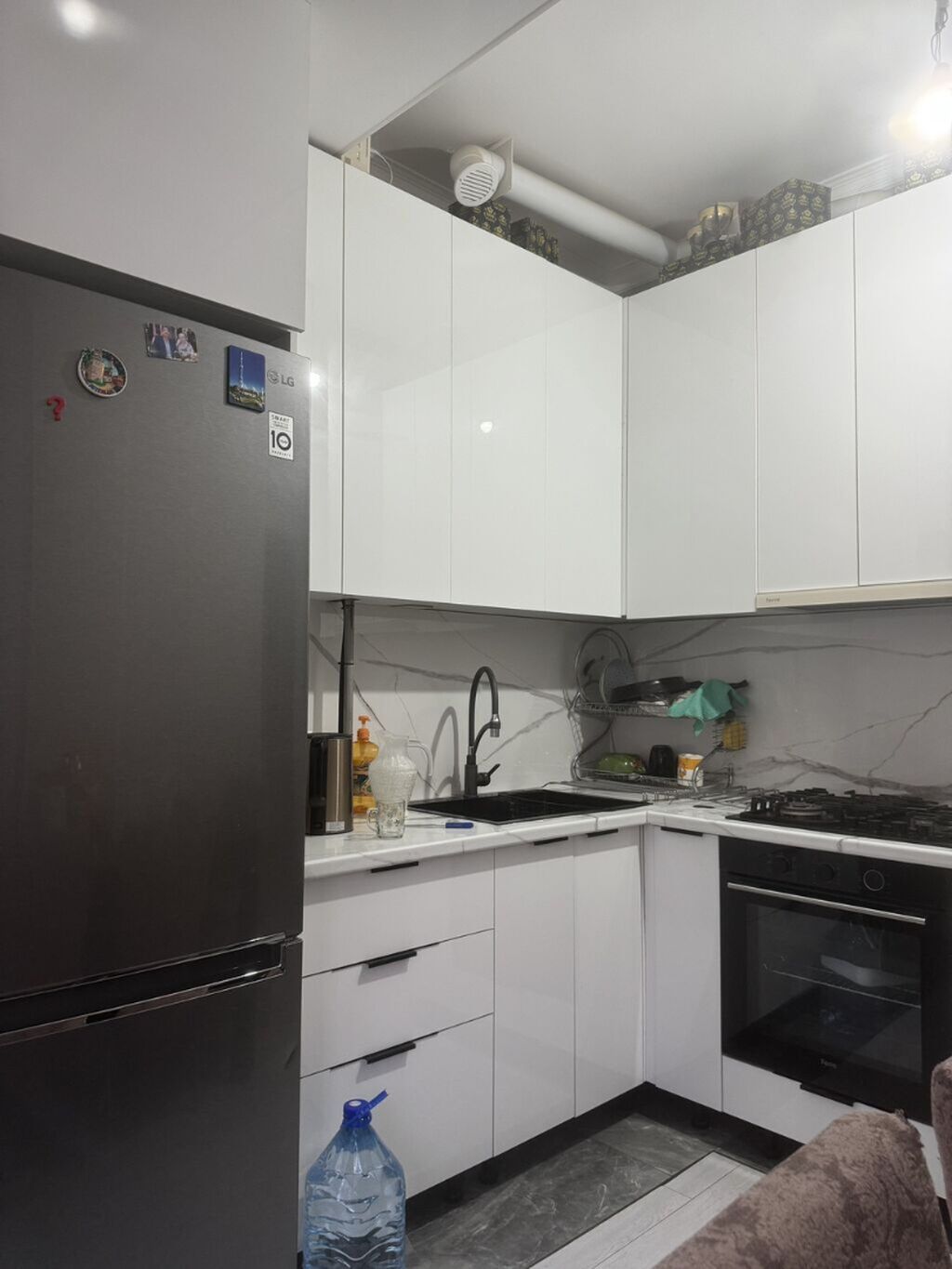2 комнаты, 55 м², Аламедин-1 мкр Элитка, 6 этаж, Евроремонт: фото 6