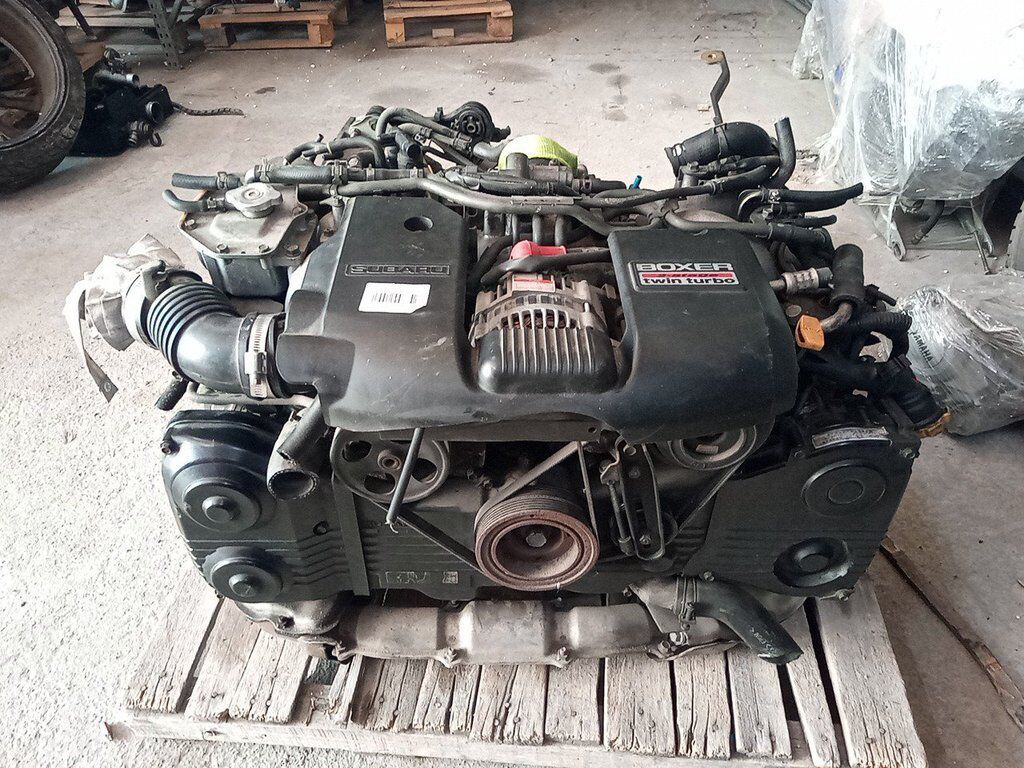 Бензиновый мотор Subaru 2001 г., 2 л, Б/у, Оригинал, Япония: фото 1