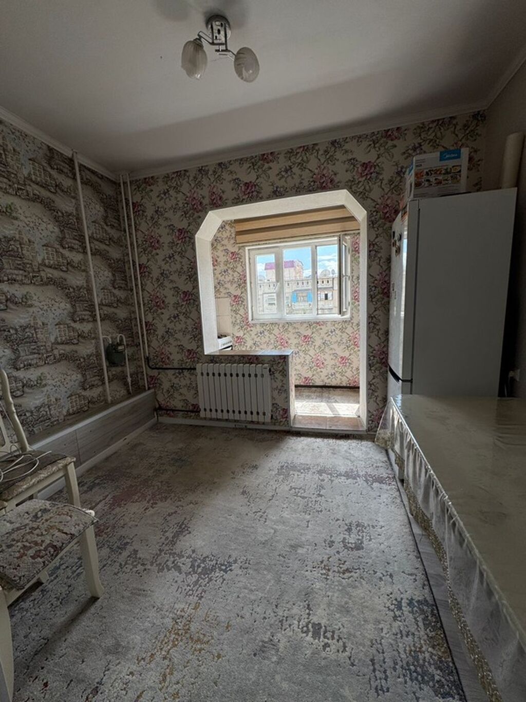 2 комнаты, 52 м², Нижний Джал (Джал-23) 106 серия, 5 этаж, Косметический ремонт: фото 1