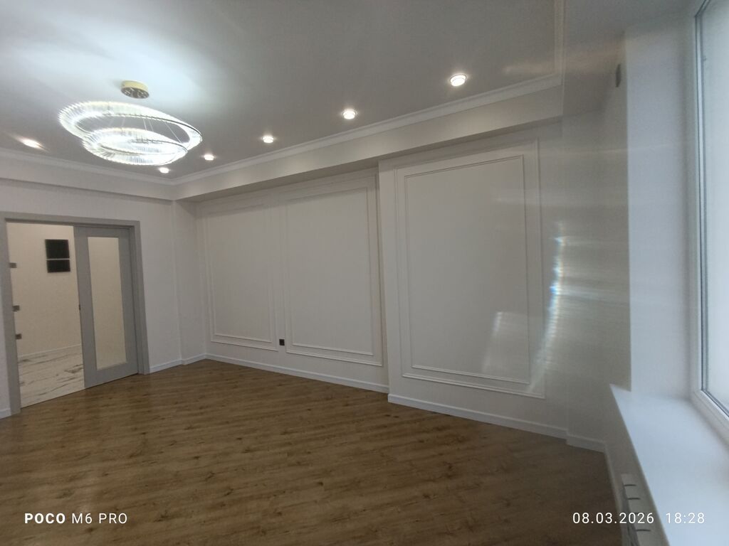 1 комната, 49 м², Манас-Ата мкр., 11 этаж, Дизайнерский ремонт: фото 4