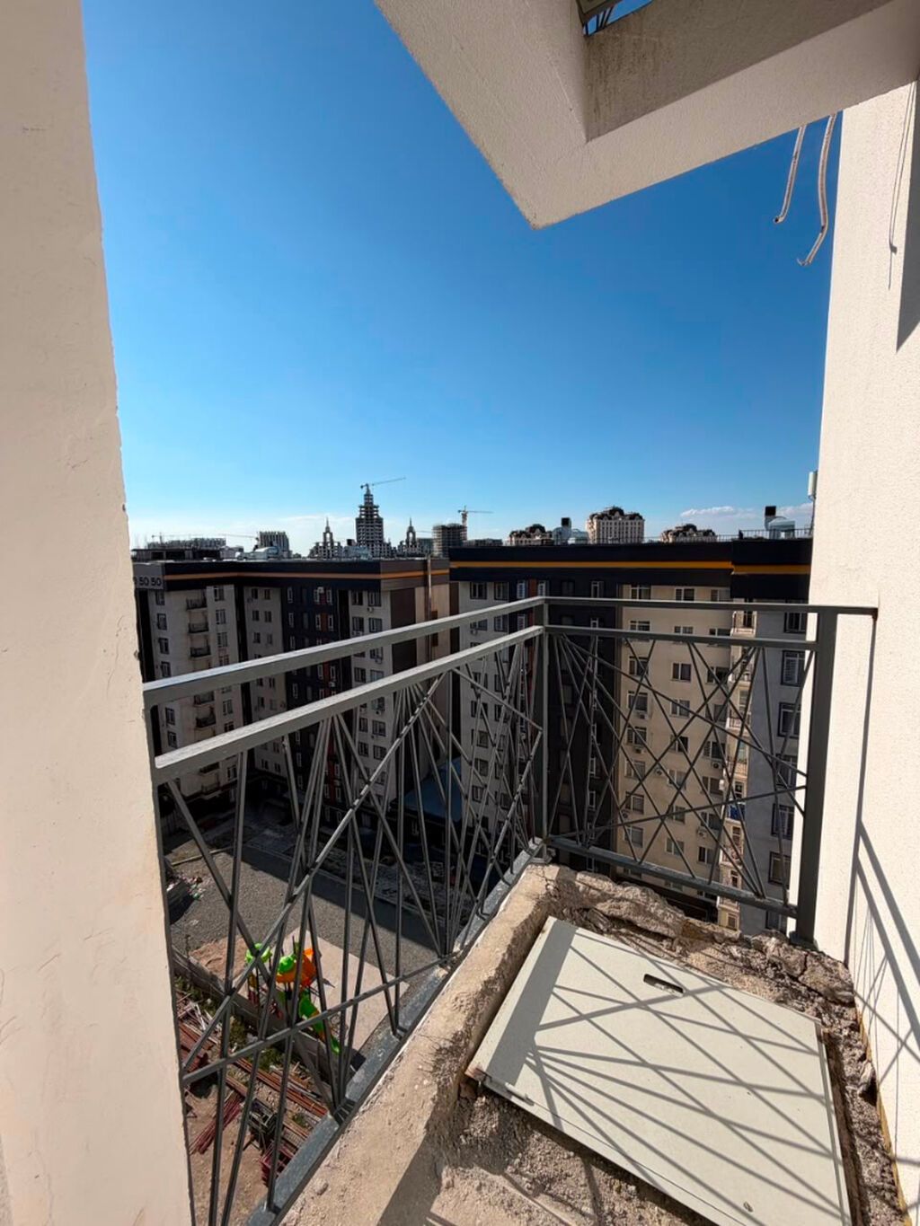 2 комнаты, 60 м², Асанбай мкр Элитка, 14 этаж, ПСО (под самоотделку): фото 2