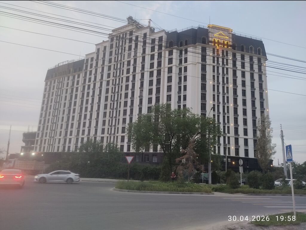 3 комнаты, 105 м², Ак-Орго ж/м Элитка, 7 этаж, ПСО (под самоотделку): фото 2