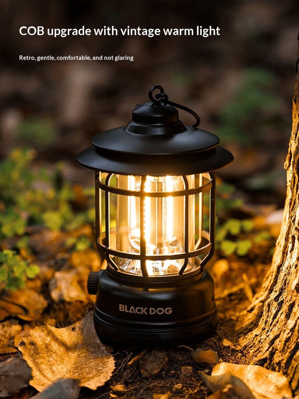 BLACK DOG Candlelight Retro Camping Lamp — портативный ретро-фонарь с: фото 2