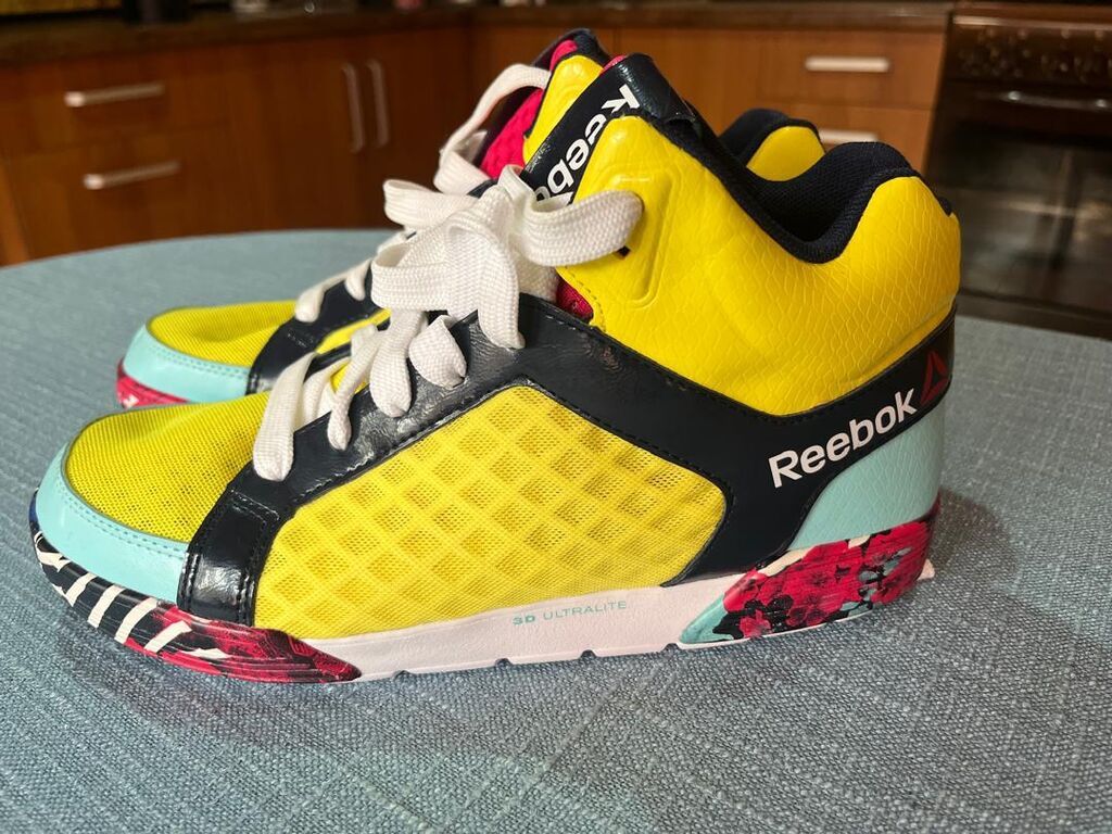 Reebok Dance Indigo Crystal — яркие женские кроссовки для танцев и — фото 2