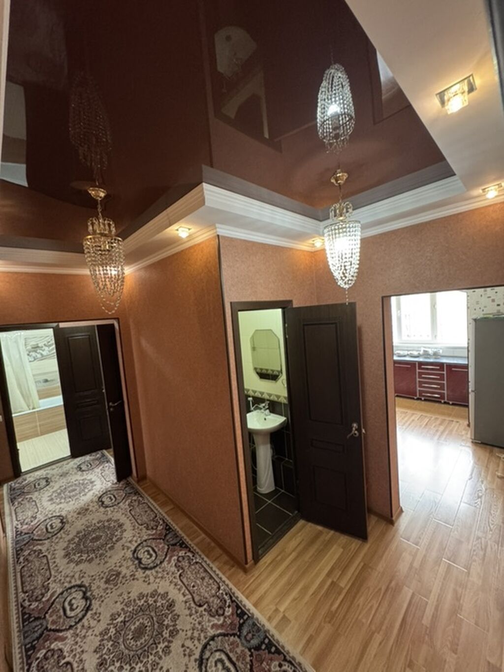 2 комнаты, 77 м², Кок-Жар мкр Индивидуалка, 8 этаж, Евроремонт: фото 5