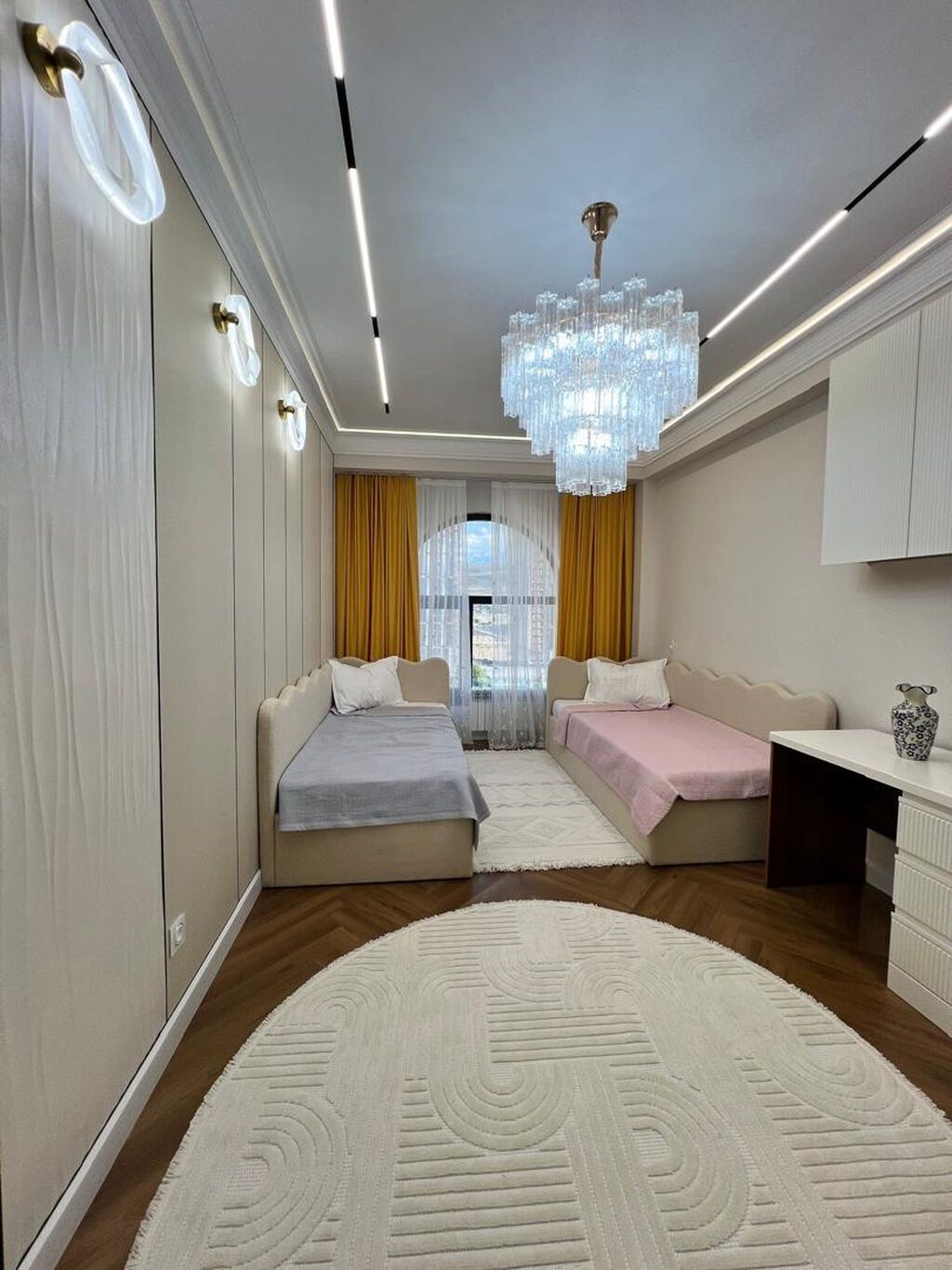 3 комнаты, 116 м², Асанбай мкр Элитка, 10 этаж, Дизайнерский ремонт: фото 4