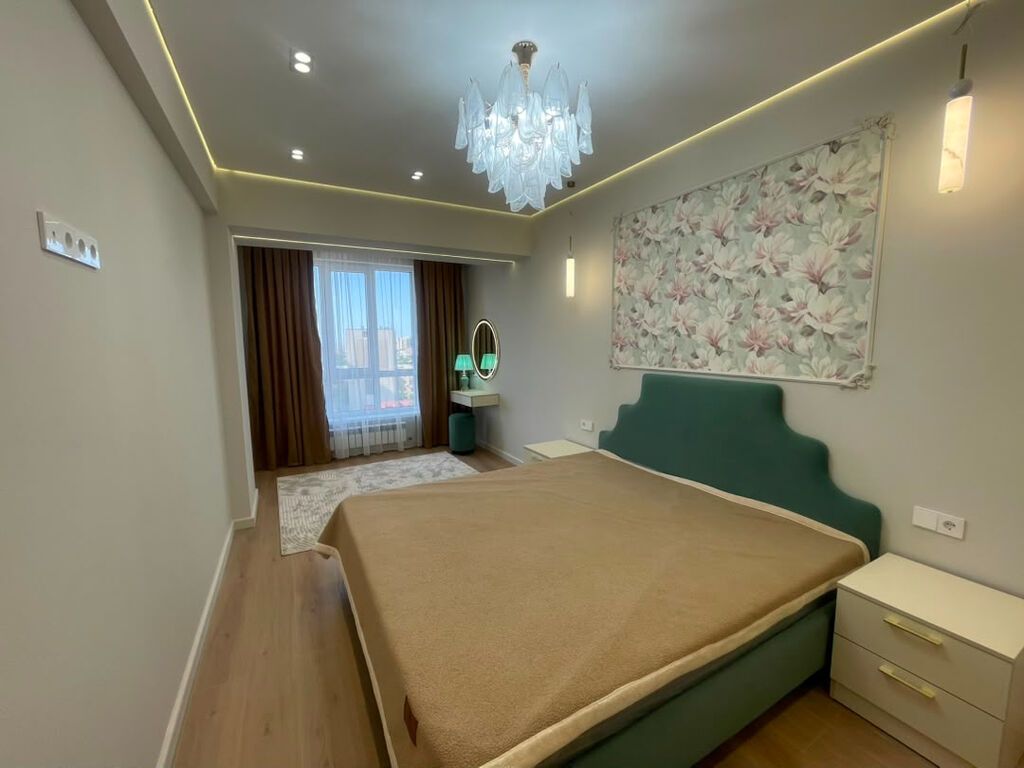 2 комнаты, 77 м², Юг-2 мкр Элитка, 7 этаж, Дизайнерский ремонт: фото 2