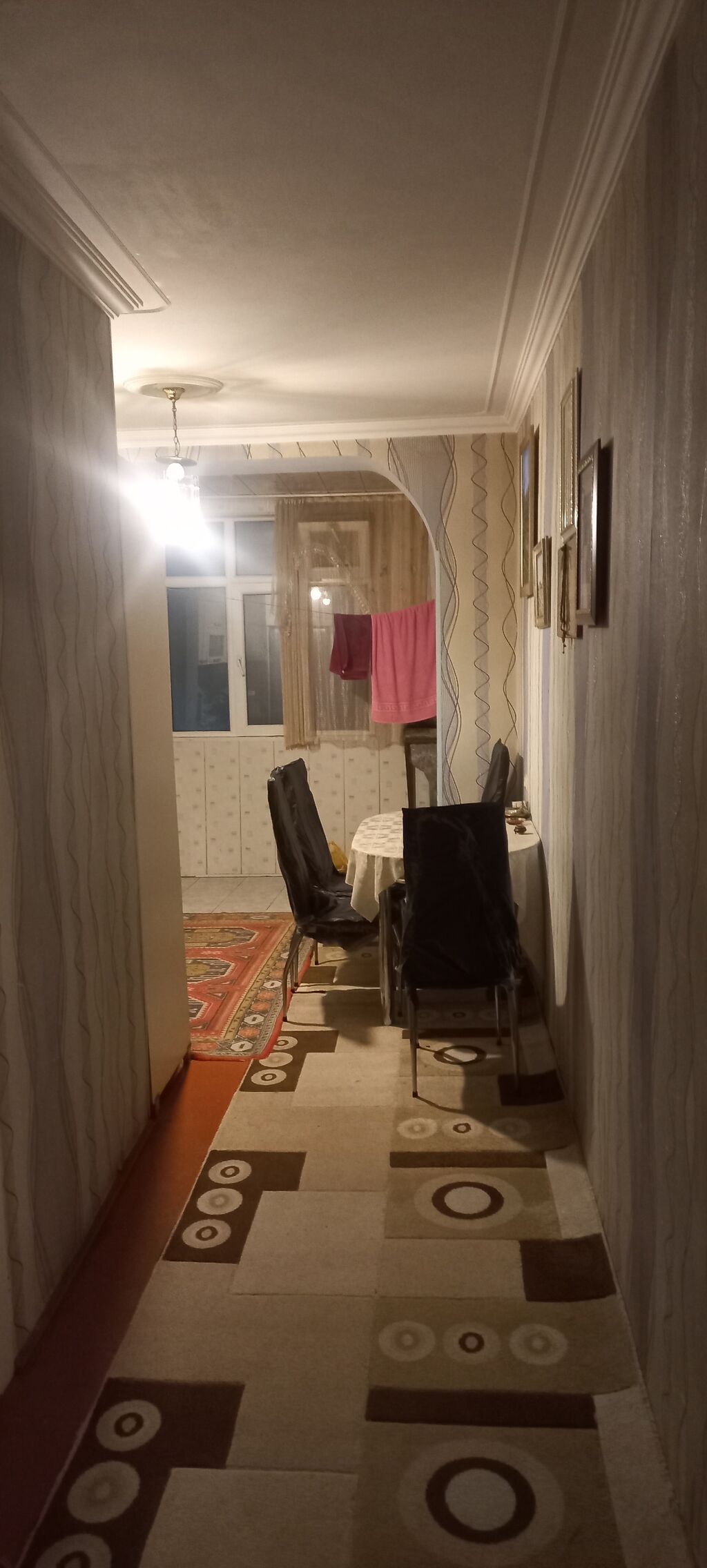3 otaqlı, 100 kv. m