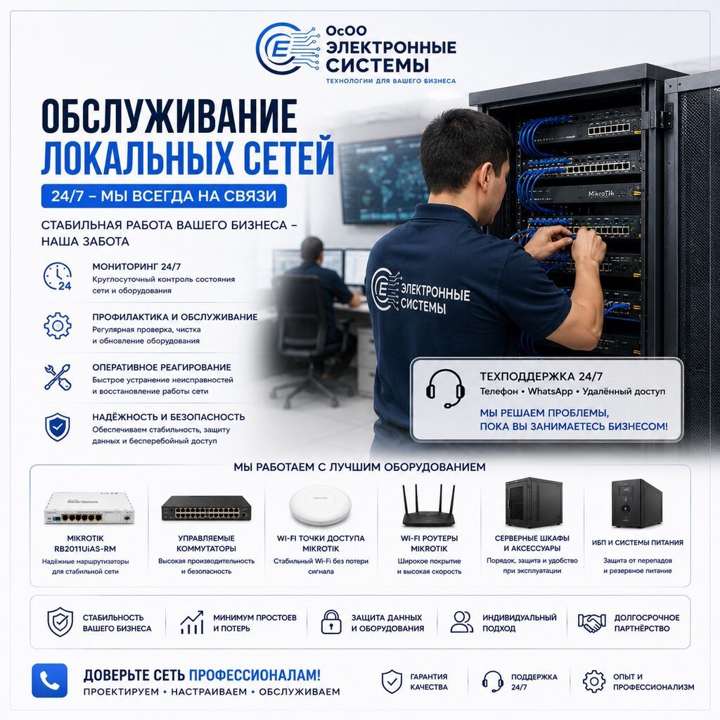 Профессиональная настройка Mikrotik и корпоративного Wi‑Fi: фото 7