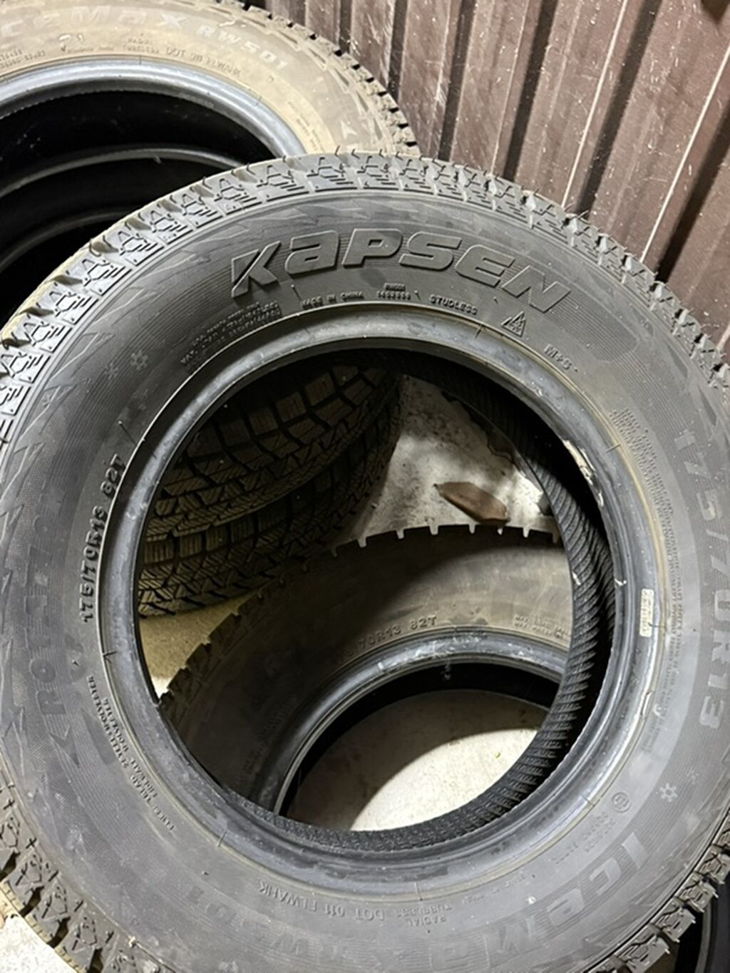 Зимние шины Kapsen IceMax RW501 - Размер: 175/70 R13 82T - Тип: фото 3