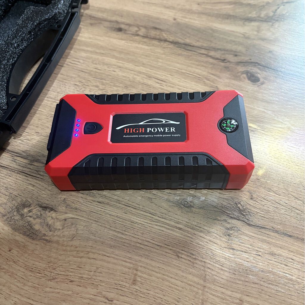 Пусковое устройство HIGH POWER 6000 mAh (бустер + power bank): фото 4