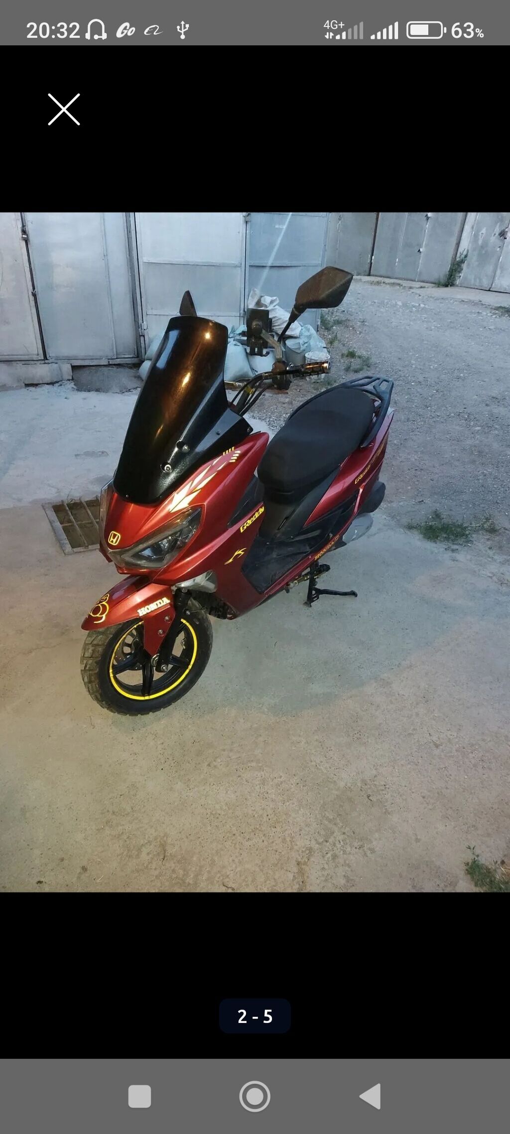 Макси-скутер Honda, 150 куб. см, Бензин, Б/у: фото 4