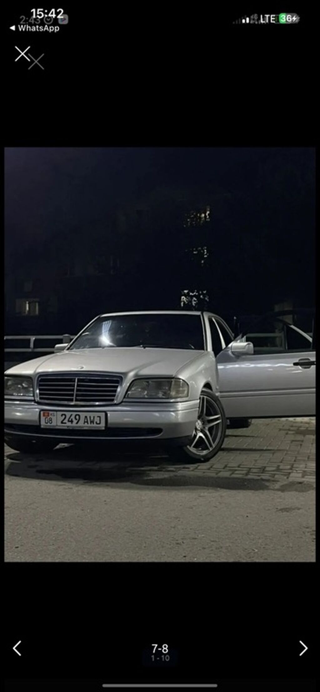 Mercedes-Benz C-Class: 1997 г., 2.8 л, Автомат, Бензин, Седан: фото 2