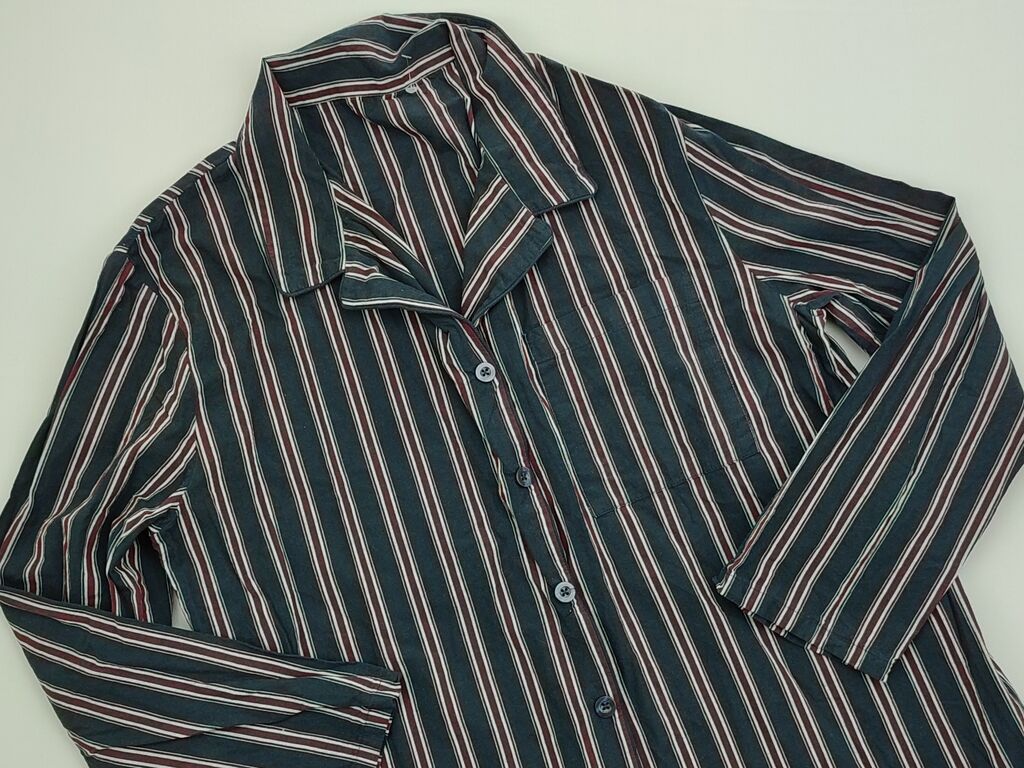 Koszule: Koszulа L (EU 40), stan - Bardzo dobry, wzór - Linia, kolor - Czarny — 1
