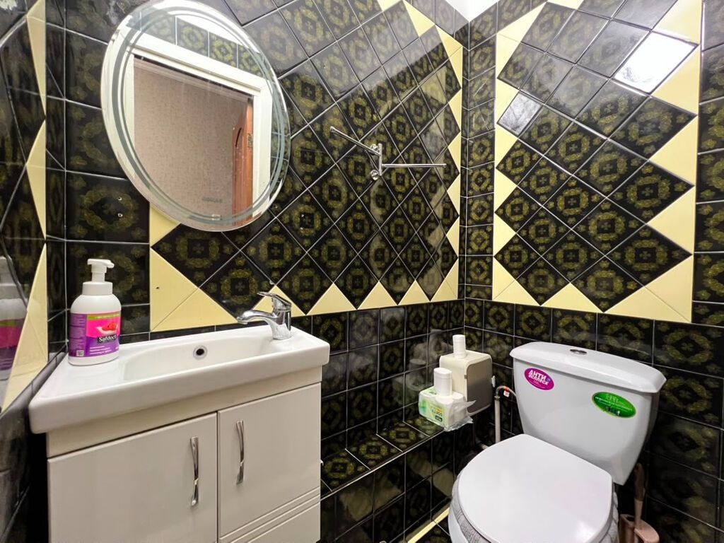 3 комнаты, 69 м², Асанбай мкр 105 серия, 4 этаж, Косметический ремонт: фото 8