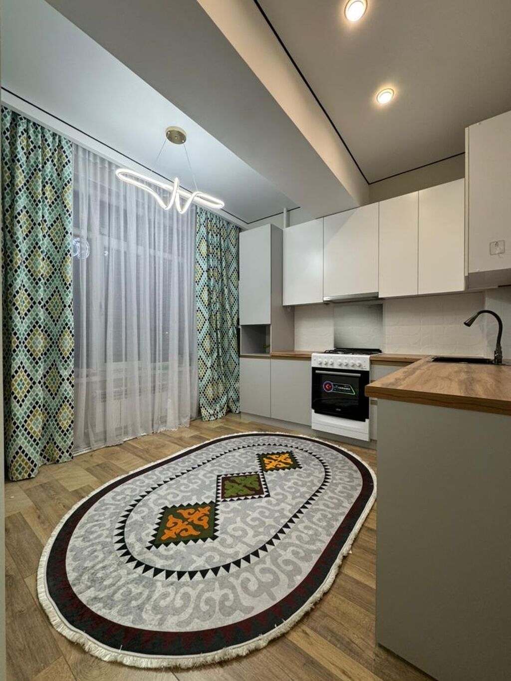 3 комнаты, 78 м², ул. Алматинка / Чуй Элитка, 4 этаж, Свежий ремонт: фото 4