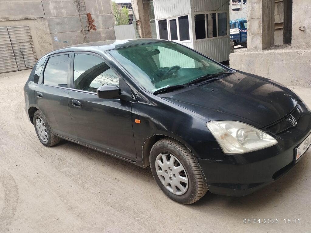 Honda Civic: 2001 г., 1.7 л, Автомат, Бензин, Хэтчбэк: фото 3