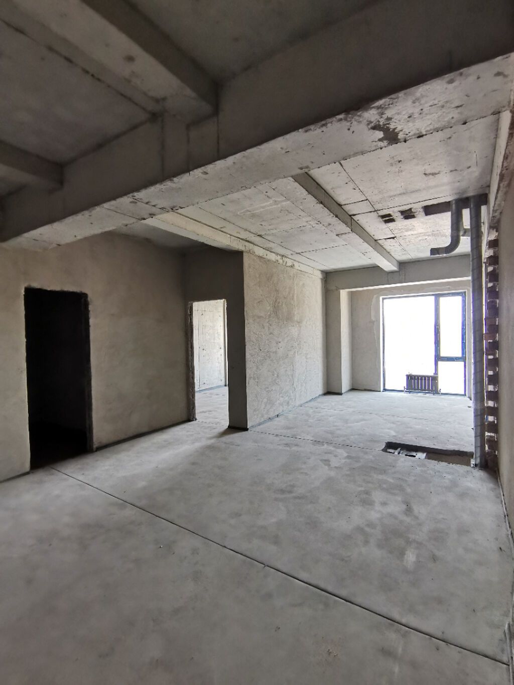 2 комнаты, 71 м², Орто-Сай с. Элитка, 3 этаж, ПСО (под самоотделку): фото 4