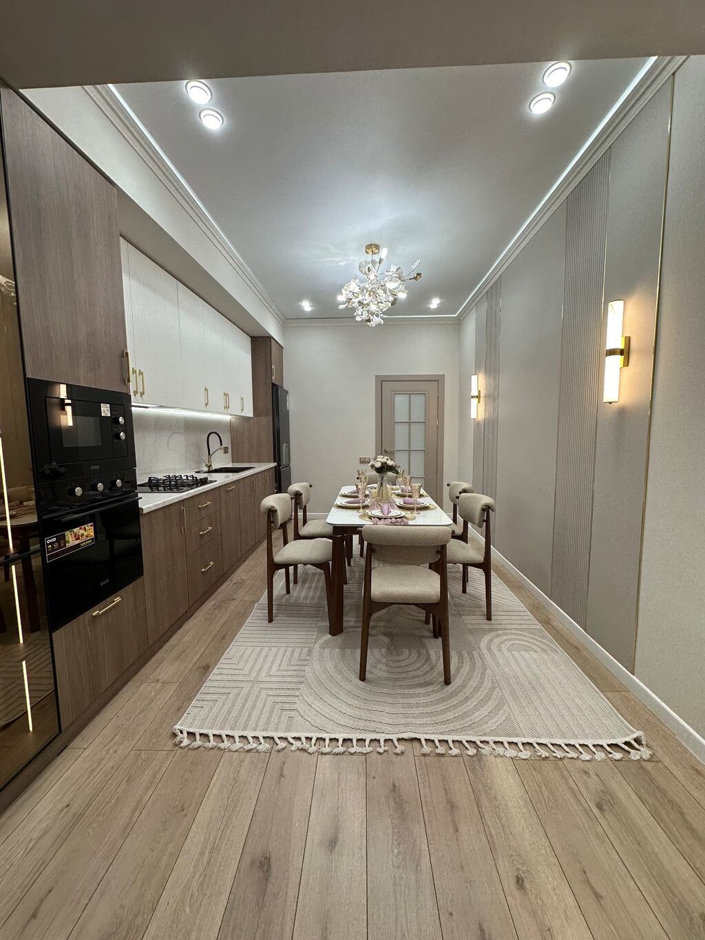 3 комнаты, 107 м², Асанбай мкр Элитка, 11 этаж, Дизайнерский ремонт: фото 5