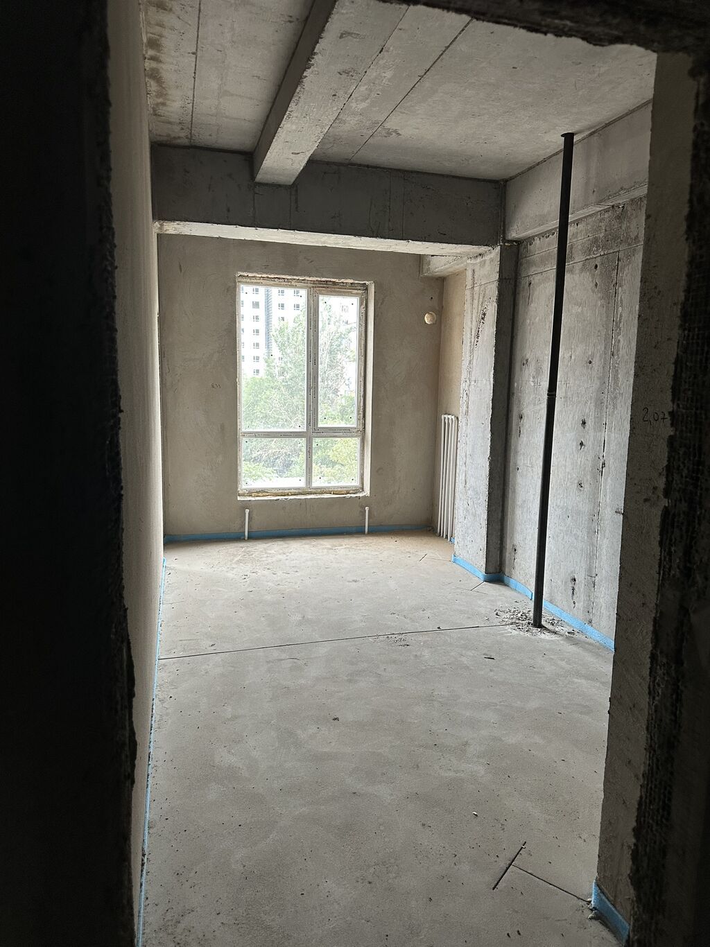 2 комнаты, 70 м², Ипподром Элитка, 12 этаж, ПСО (под самоотделку): фото 4