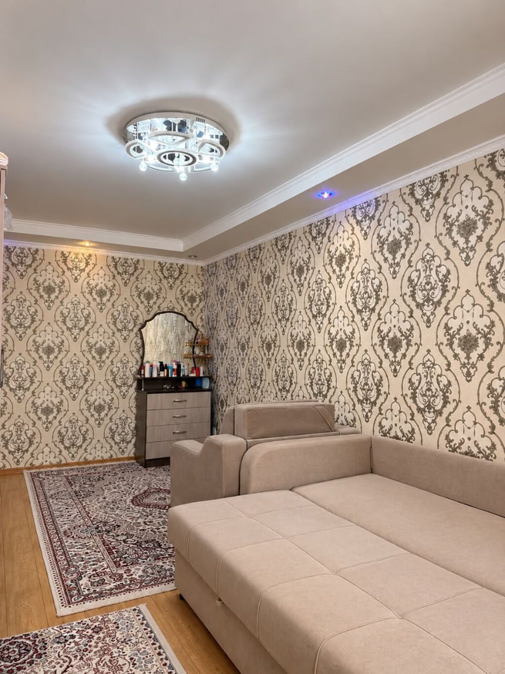 1 комната, 31 м², ул. Ахунбаева / Малдыбаева Хрущевка, 3 этаж, Косметический ремонт: фото 1