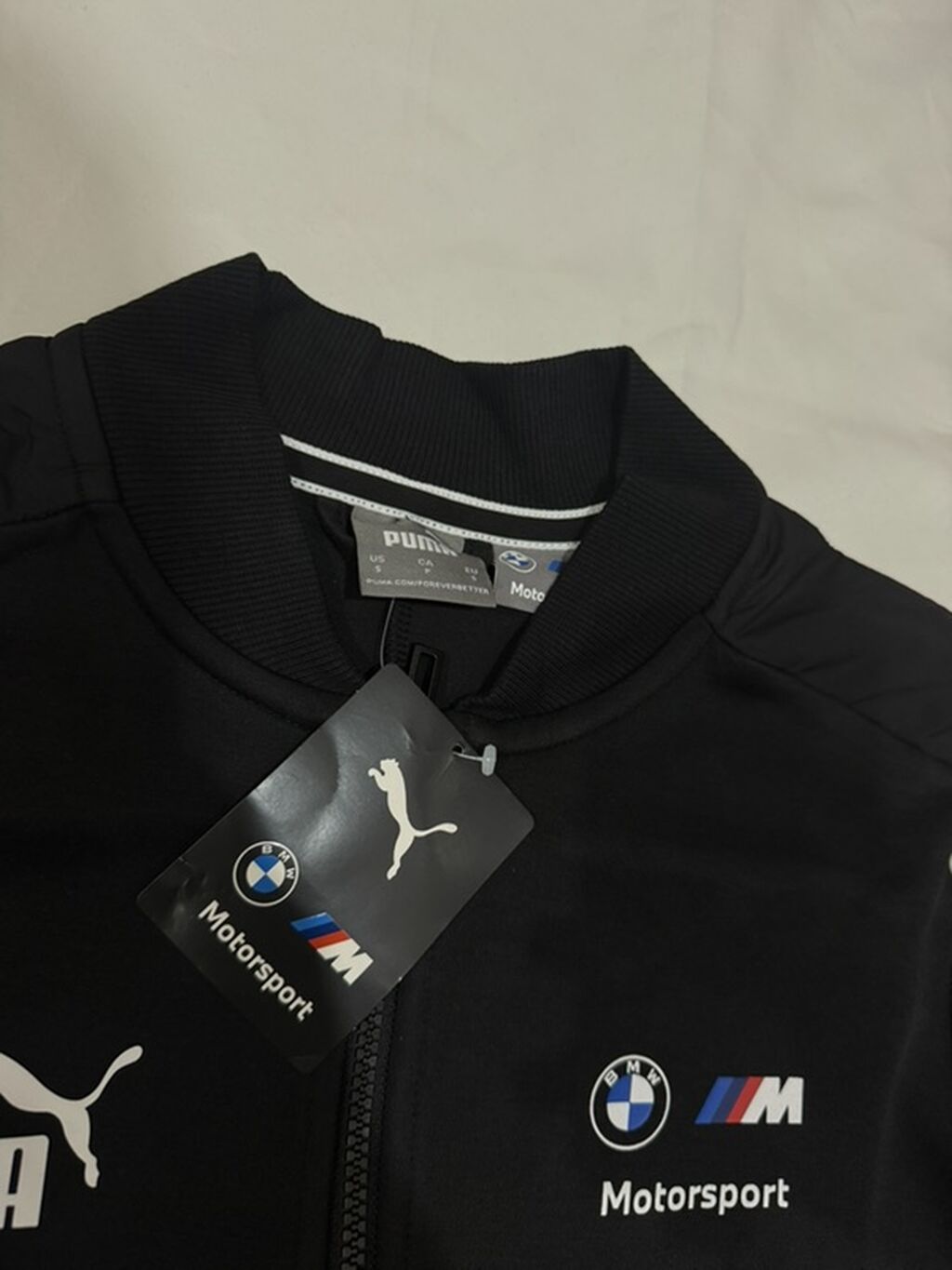Мужская толстовка, S, M, L, Puma, Новый, цвет - Черный, Самовывоз: фото 2