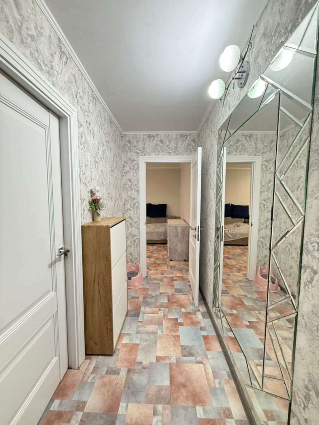 2 комнаты, 43 м², 104 серия, 7 мкр 104 серия, 1 этаж, Косметический ремонт: фото 8