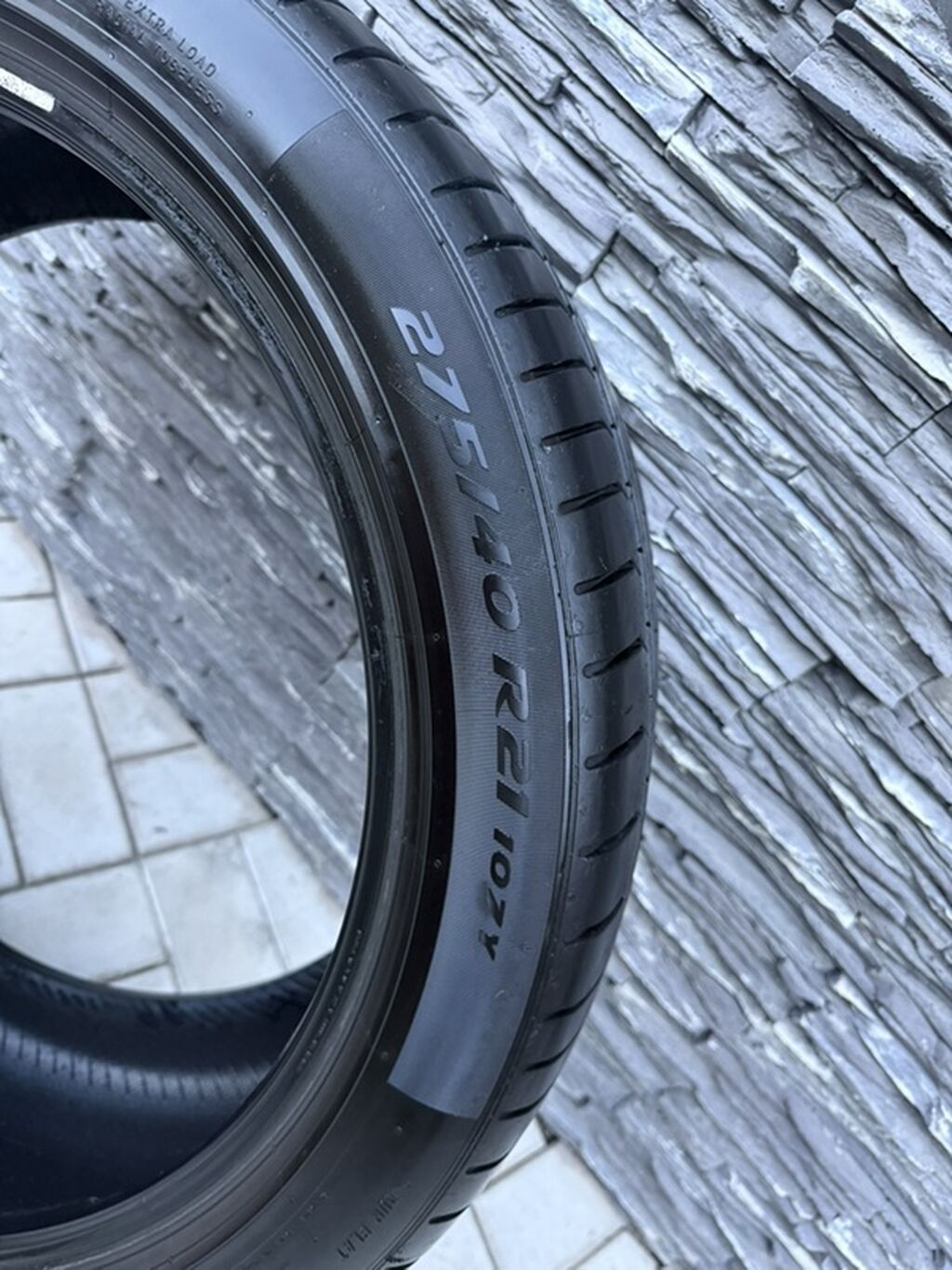 Шины 275 / 40 / R 21, Лето, Б/у, 1 шт, Легковые, Германия, Pirelli — фото 2