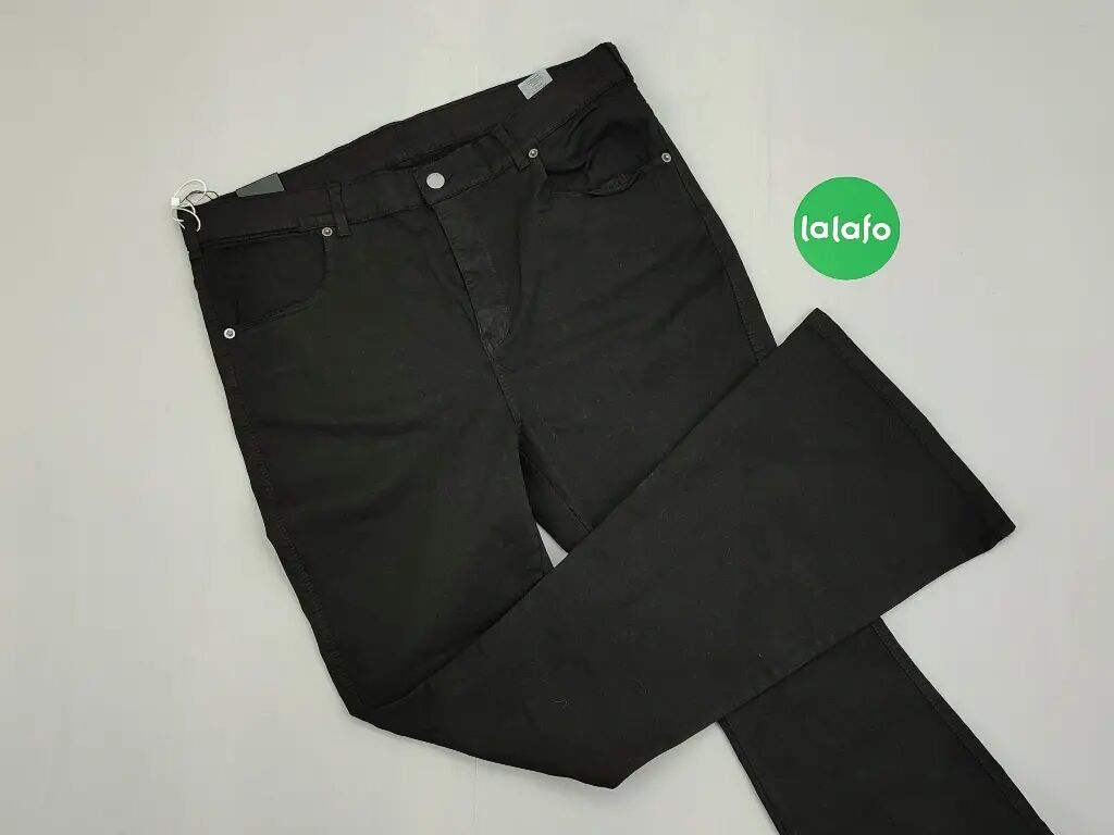Spodnie: Spodnie L (EU 40), stan - Bardzo dobry, wzór - Jednolity kolor, kolor - Czarny — 1