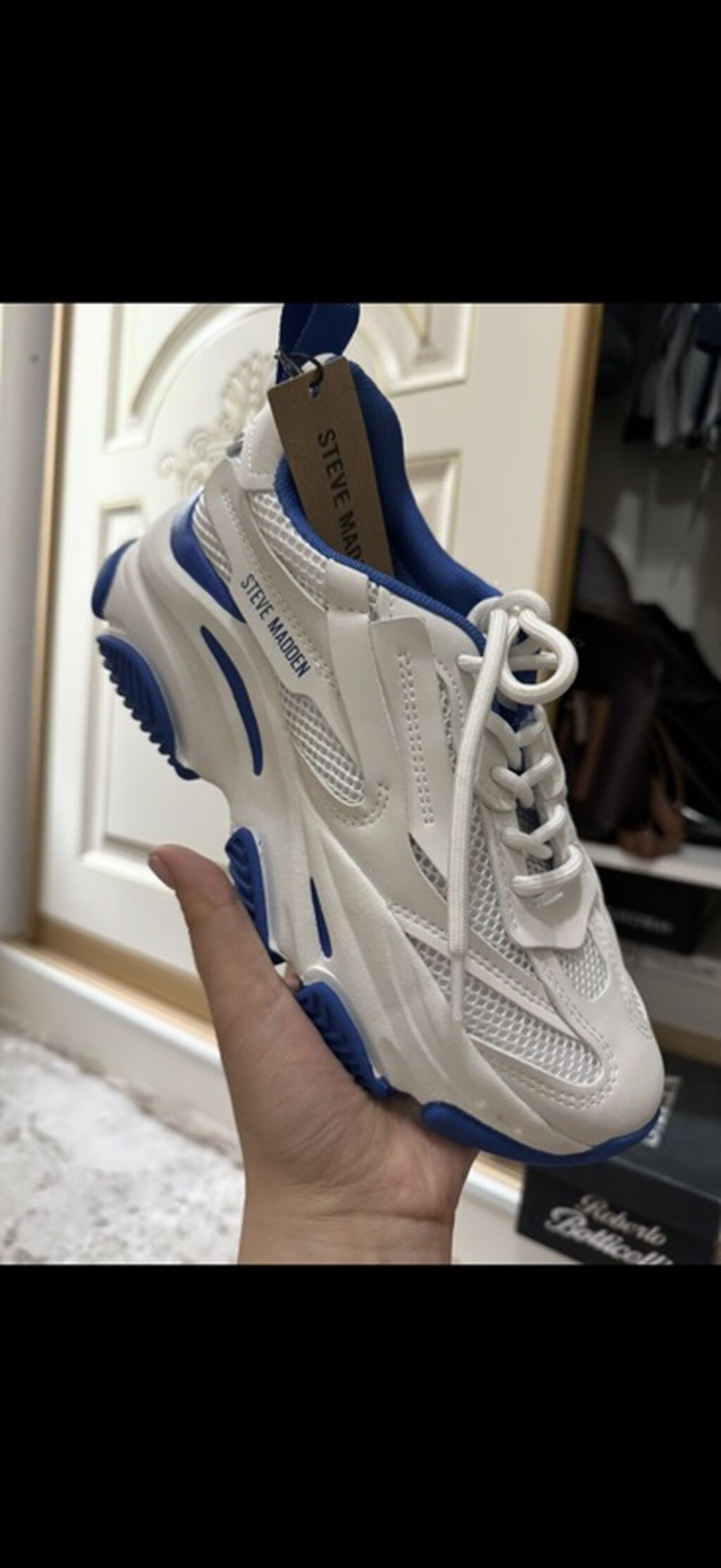 Кроссовки, 37, 37.5, Steve Madden, Новый, цвет - Белый