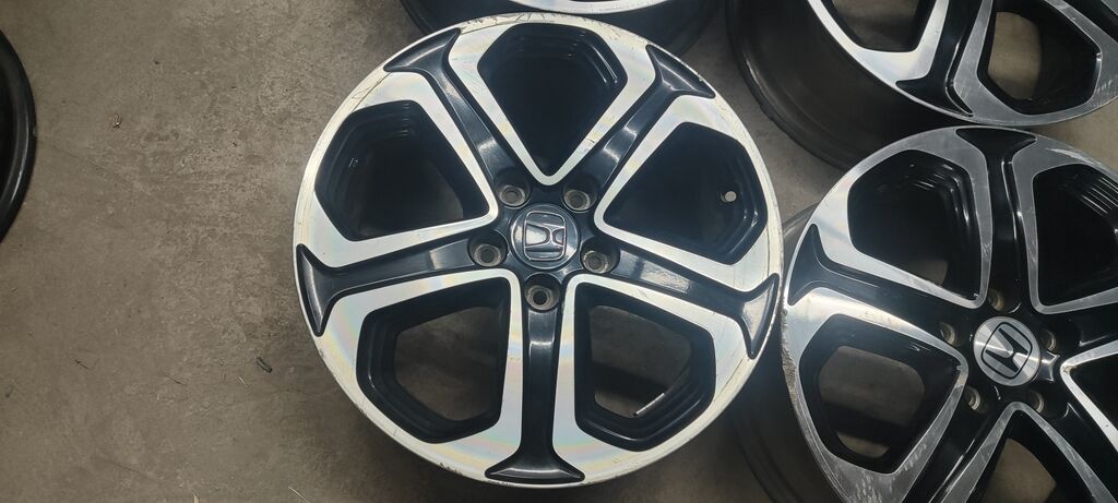 Литые Диски R 17 Honda, Комплект, отверстий - 5, Б/у: фото 8