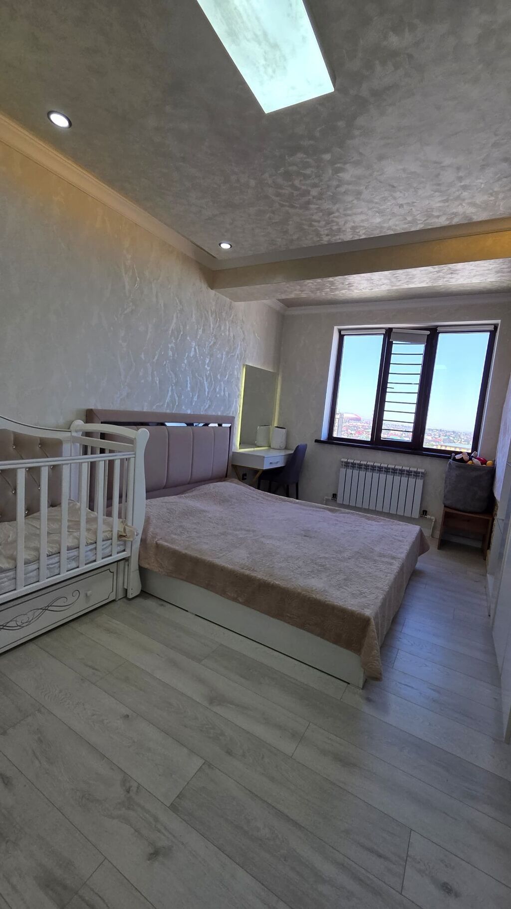 3 комнаты, 98 м², Элитка, Джал мкр (в т.ч. Верхний, Нижний, Средний) Элитка, 9 этаж, Свежий ремонт: фото 7