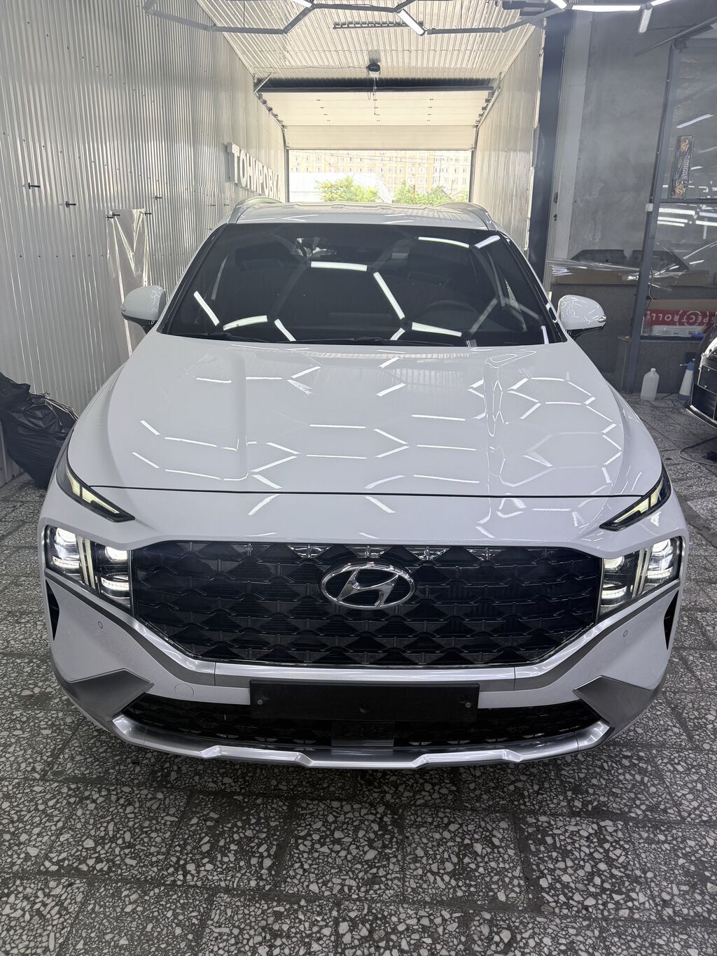 Hyundai Santa Fe: 2021 г., 2.2 л, Робот, Дизель, Кроссовер: фото 1