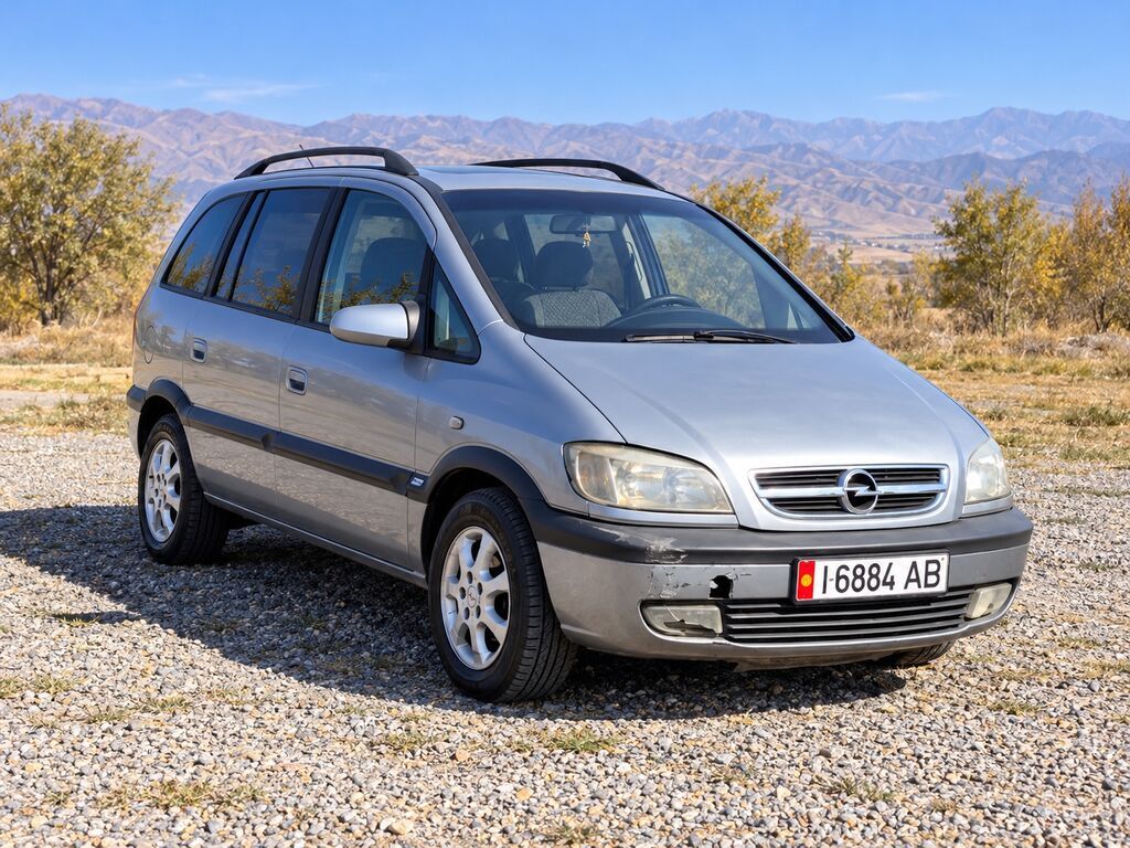 Opel Zafira: 2003 г., 2 л, Механика, Дизель, Минивэн: фото 4