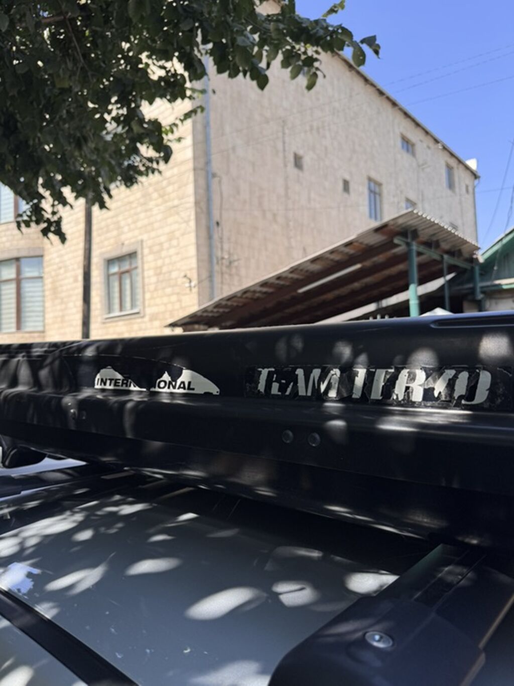 Автобокс на крышу автомобиля TERZO (by PIAA), черный - Тип: багажный: фото 3