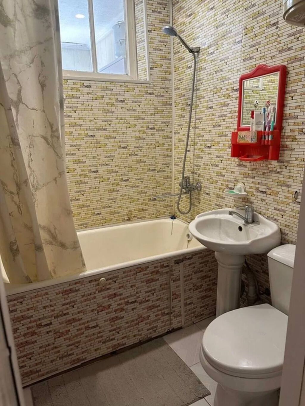 1 комната, 30 м², Ата-Тюрк парк Хрущевка, 2 этаж, Косметический ремонт: фото 3