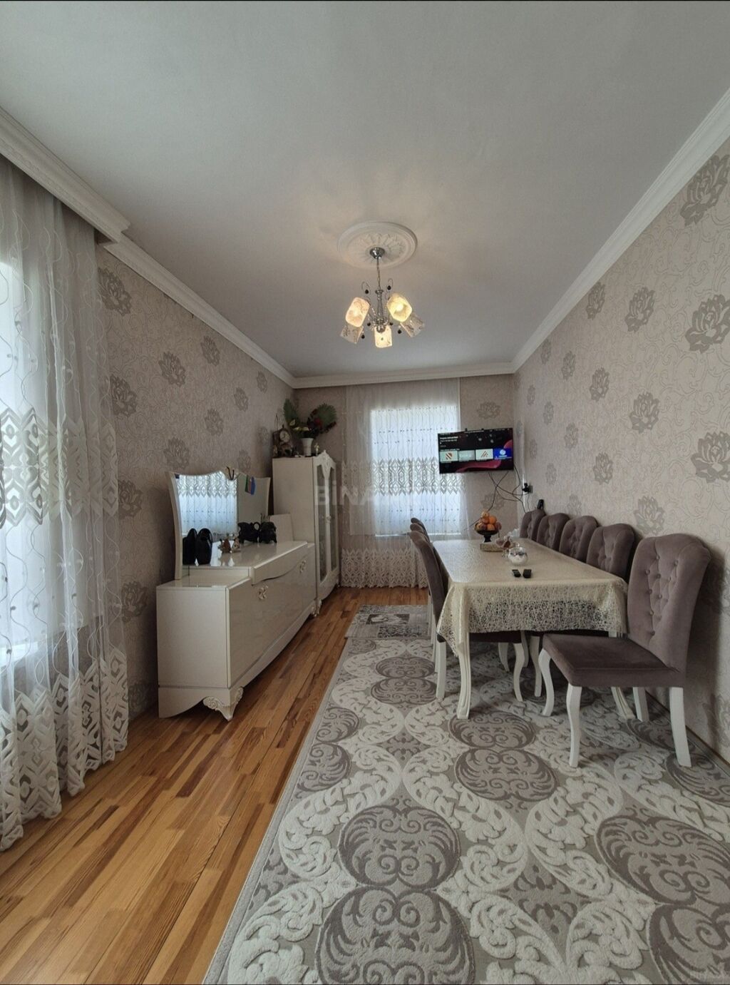 3 otaqlı, 84 kv. m, Kredit yoxdur, Yeni təmirli