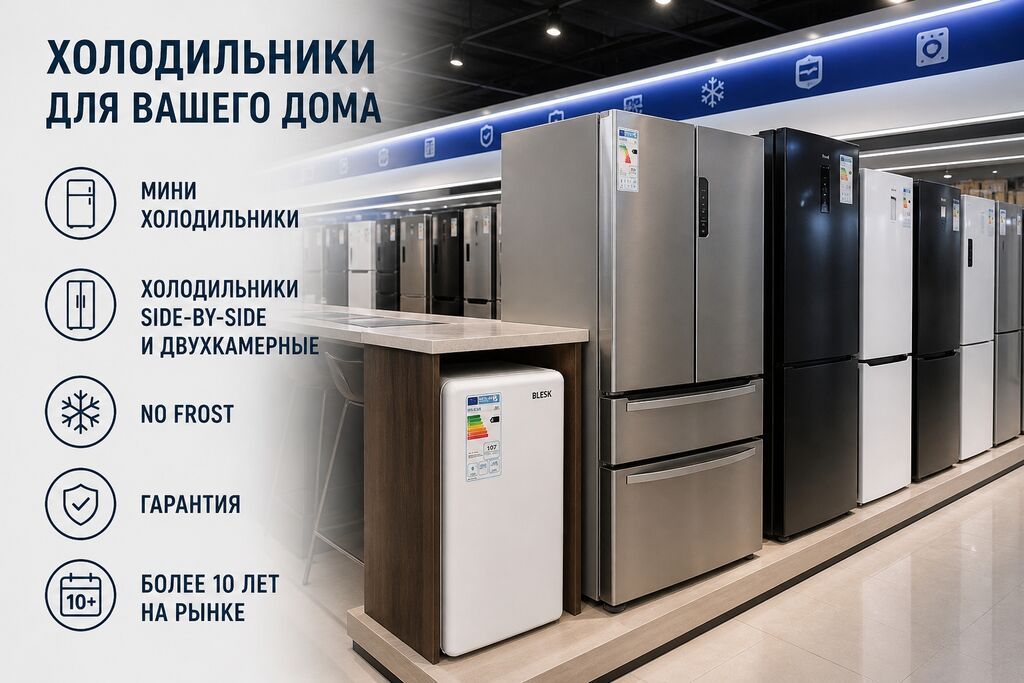 Холодильник Avest, Новый, Side-By-Side (двухдверный), No frost, 200: фото 1