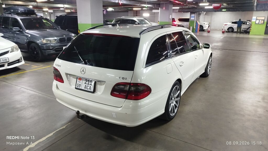Mercedes-Benz E-Class: 2008 г., 2.2 л, Автомат, Дизель, Универсал: фото 5