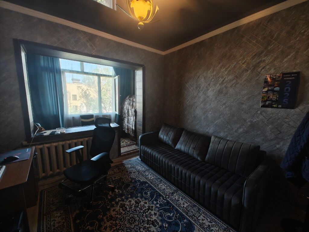 2 комнаты, 50 м², Аламедин-1 мкр 105 серия, 5 этаж, Евроремонт: фото 7
