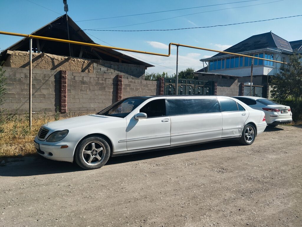 Mercedes-Benz S-Class: 2000 г., 4.3 л, Автомат, Бензин, Лимузин: фото 1