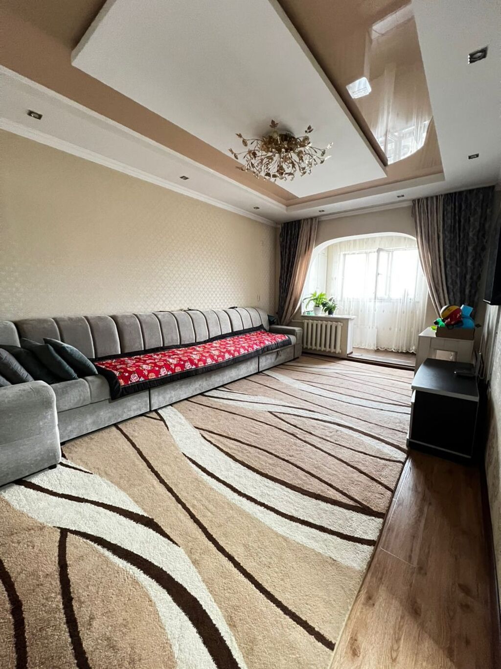 3 комнаты, 73 м², Джал-29 106 серия, 6 этаж, Евроремонт: фото 6