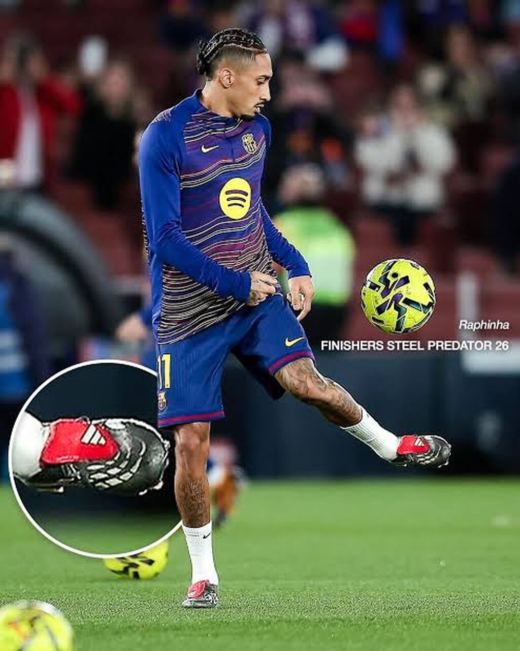 Футбольные бутсы adidas Predator (FG) Размер 41. (255 мм) Играл 2: фото 8
