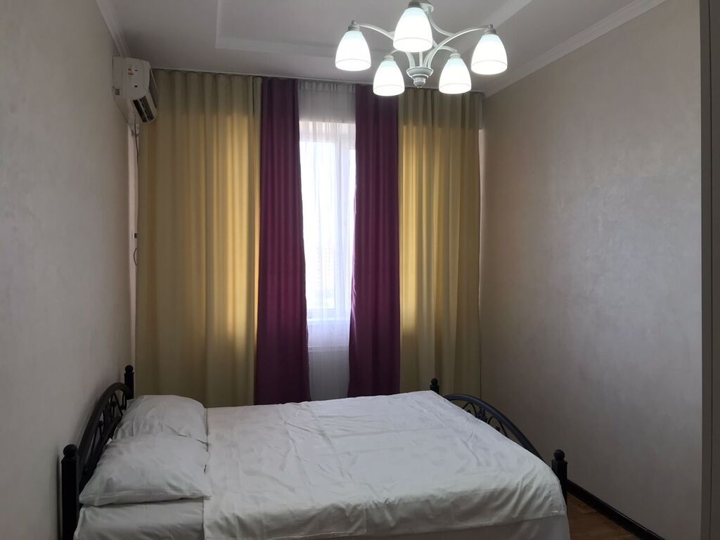 3 комнаты, Бишкек Парк ТРЦ, Душевая кабина, Постельное белье, Кондиционер: фото 6