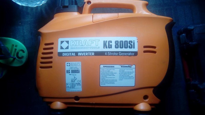 Για ηλεκτρολόγους: Generator kraft KG 800Si σε lalafo.gr Generator kraft KG 800Si σε Περιφερειακή ενότητα Θεσσαλονίκης