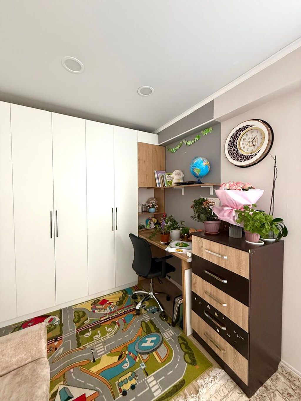 3 комнаты, 94 м², 2 этаж, Евроремонт