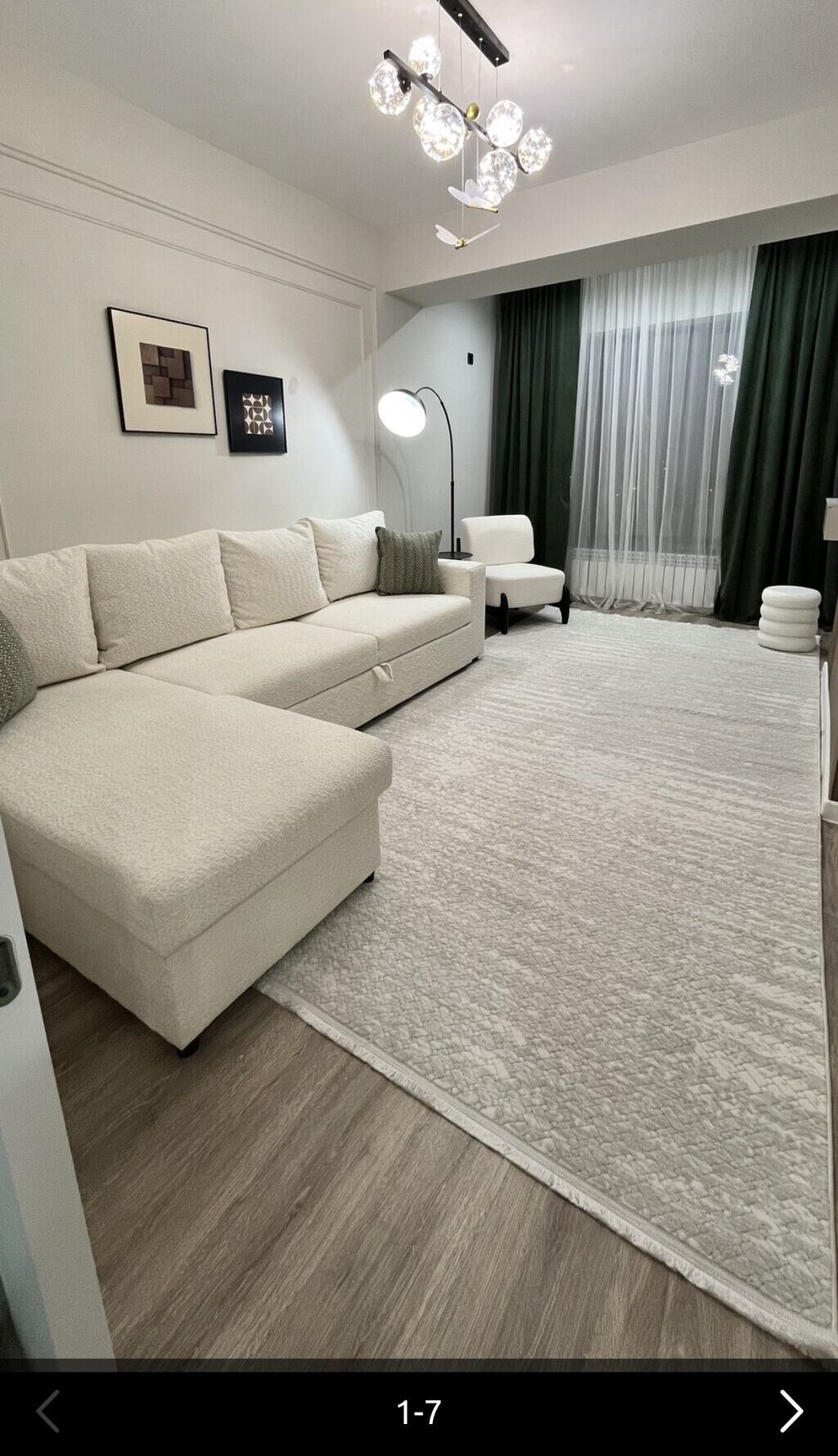 1 комната, 42 м², Элитка, Элитка, Евроремонт: фото 1