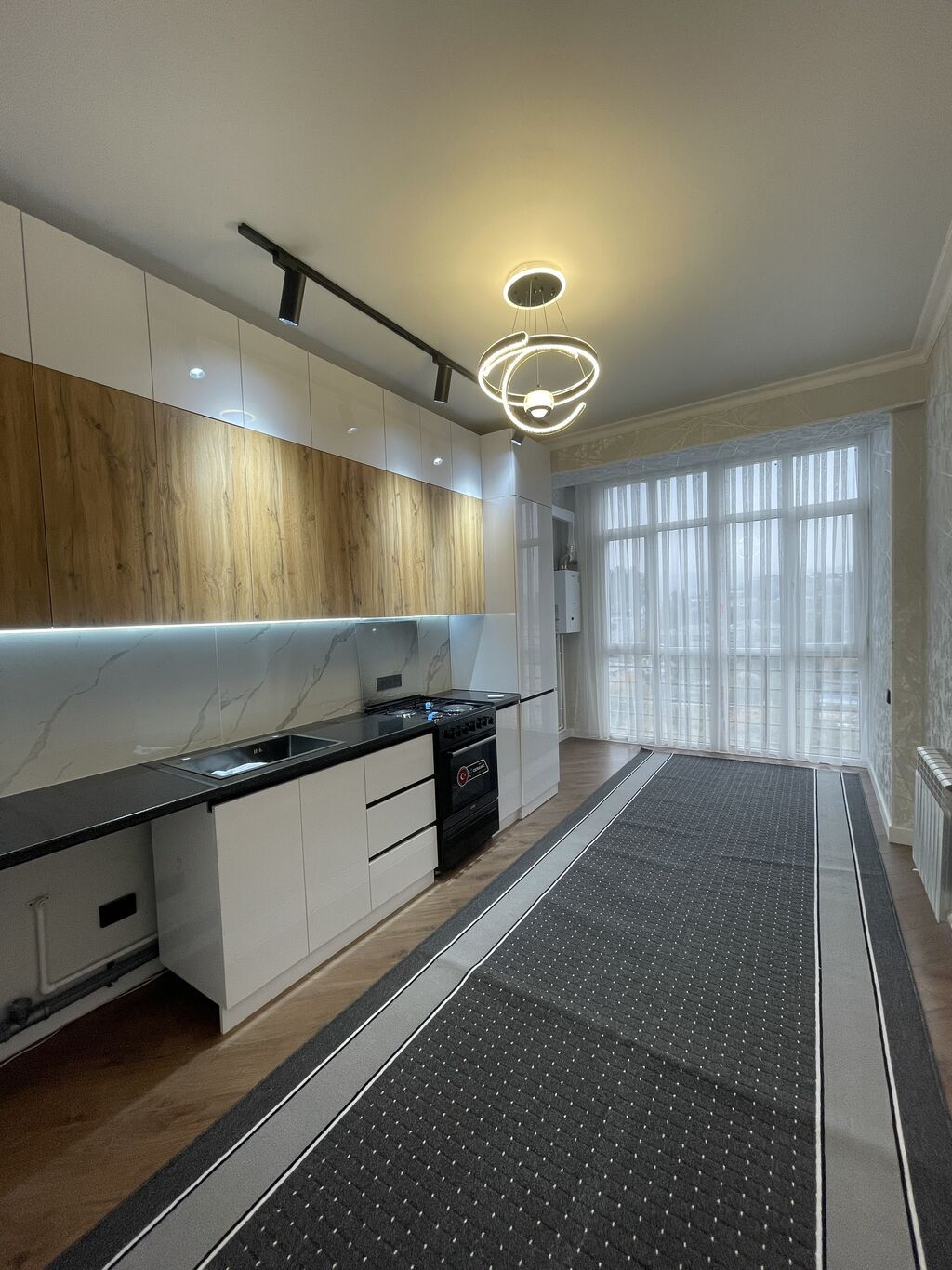 1 комната, 40 м², Туран мкр., Элитка, 7 этаж, Дизайнерский ремонт: фото 2