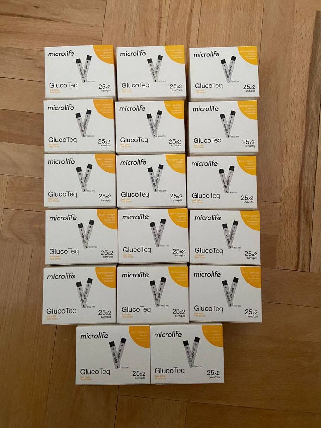 Glukometri: Microlife GlucoTeq test trake Pakovanja u roku trajanja – 700 din/kom